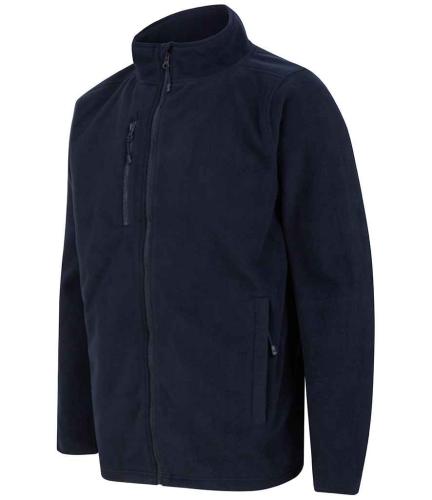 Henbury Recycled Polyester Micro Fleece Jacket - NAV - XXL